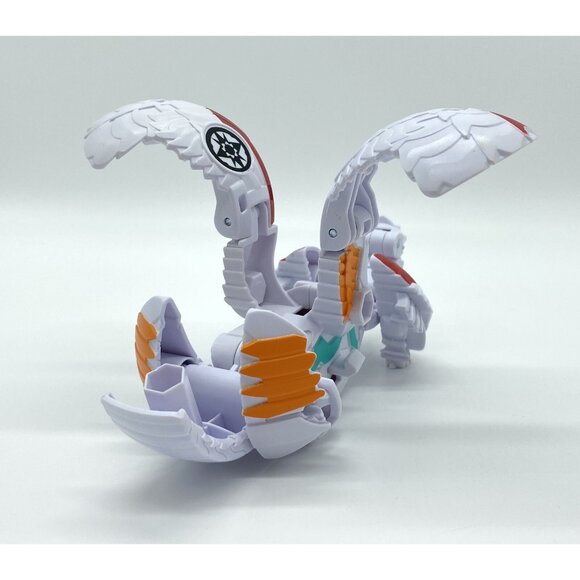 Bakugan Armored Alliance Deka Pegatrix x Gillator Large Winged White Red Figure - Picture 3 of 7